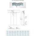 Mitsubishi Elevator Door Operator, VVVF AC Synchronous Car Door System, Center Opening Two Panel Door Operator